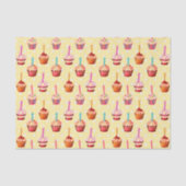 Papier Mousseline Cupcakes et Polka Dot (Recto)