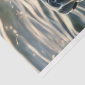 Papier Mousseline Curios Trio Tortues de la profonde découpage (Détail)