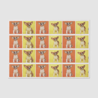 Papier Mousseline Custom 24 Photo Collage Your Pet Dog Picture On