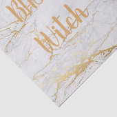 Papier Mousseline Custom BASIC WITCH Broom Funny Cool Aesthétique mi (Détail)