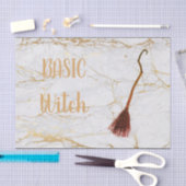 Papier Mousseline Custom BASIC WITCH Broom Funny Cool Aesthétique mi (Artisanat)