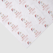 Papier Mousseline Custom One Jolly Goose December First Birthday (Détail)