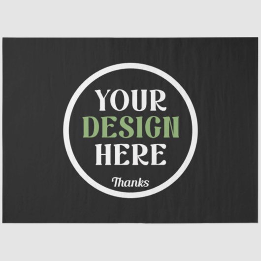 Papier Mousseline custom, unique, sleek & minimalist (Recto)