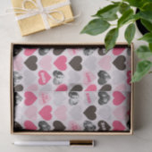 Papier Mousseline Custom Valentine's Day Heart Photo Collage (Cadeau)