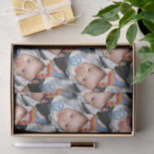 Papier Mousseline Customisez-le avec votre motif photo Papier Tissu (Cadeau)