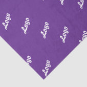 Papier Mousseline Customized Your Own Logo Stylish Modern Minimal (Détail)