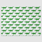 Papier Mousseline Cute Alligator Drawing (Recto)