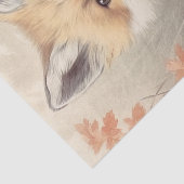 Papier Mousseline Cute Baby Fox (Détail)