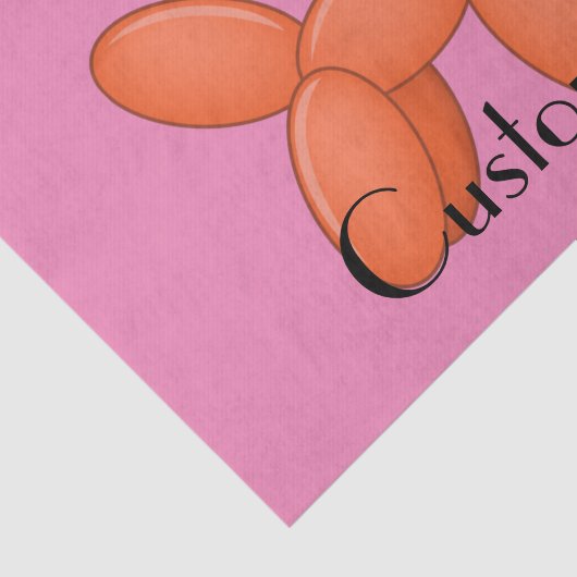 Papier Mousseline Cute Balloon Chien Thunder_Cove (Détail)