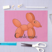 Papier Mousseline Cute Balloon Chien Thunder_Cove  (Artisanat)