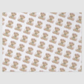 Papier Mousseline Cute Boho Animal Birthday Party (Recto)