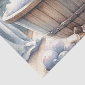 Papier Mousseline Cute Bubbly Kitten Temps de bain Découpage (Détail)