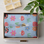 Papier Mousseline Cute Bugs Tissue Paper (Cadeau)