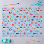 Papier Mousseline Cute Bugs Tissue Paper (Artisanat)