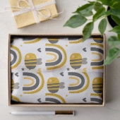 Papier Mousseline Cute Bumble Bee et Rainbows Motif (Cadeau)