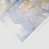 Papier Mousseline Cute Canard avec Fleurs Aquarelle Découpage (Détail)