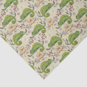 Papier Mousseline Cute Chameleon Lizard (Détail)