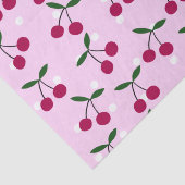 Papier Mousseline Cute Cherry Tissue Paper (Détail)