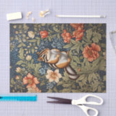 Papier Mousseline Cute Chipmunk William Morris Inspiré Floral (Artisanat)