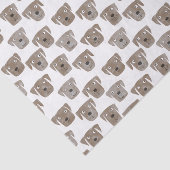 Papier Mousseline Cute Chocolat Labrador Retriever Chien (Détail)