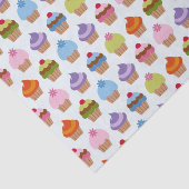 Papier Mousseline Cute Cupcake Variété (Détail)