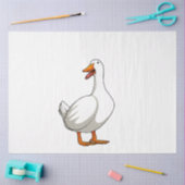 Papier Mousseline Cute Duck Design Hommes sauvagine Oiseau Animaux A (Artisanat)