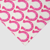 Papier Mousseline Cute Elegant Glam Horseshoe Parties scintillant ro (Détail)