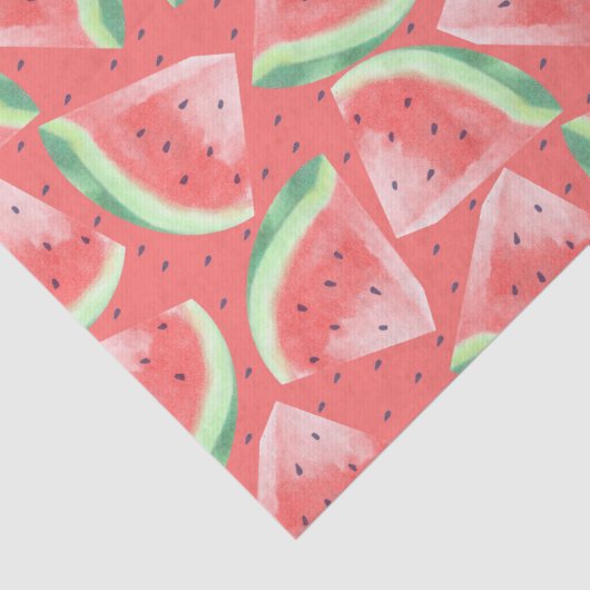 Papier Mousseline Cute Eté Kawaii Aquarelle (Détail)