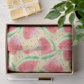 Papier Mousseline Cute Eté Kawaii Aquarelle (Cadeau)