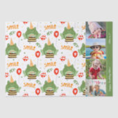 Papier Mousseline Cute Frog Motif Smile Texte Heureux Anniversaire P (Recto)