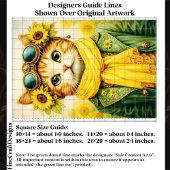 Papier Mousseline Cute Ginger Sunflower Steampunk Cat FE6 Decoupage