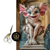 Papier Mousseline Cute Gothique Paris Gargoyle Découpage