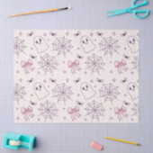 Papier Mousseline Cute Halloween Ghost & Spiderweb Motif (Artisanat)