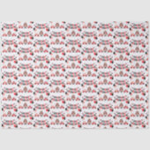 Papier Mousseline Cute Happy Birthday ladybug theme (Recto)