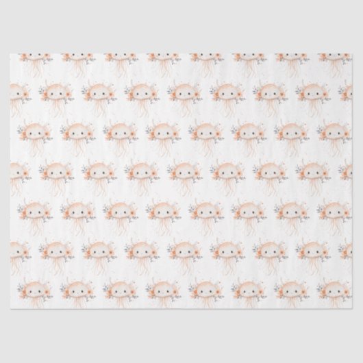 Papier Mousseline Cute Jellyfish (Recto)