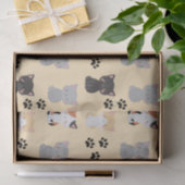 Papier Mousseline Cute Kittens (Cadeau)