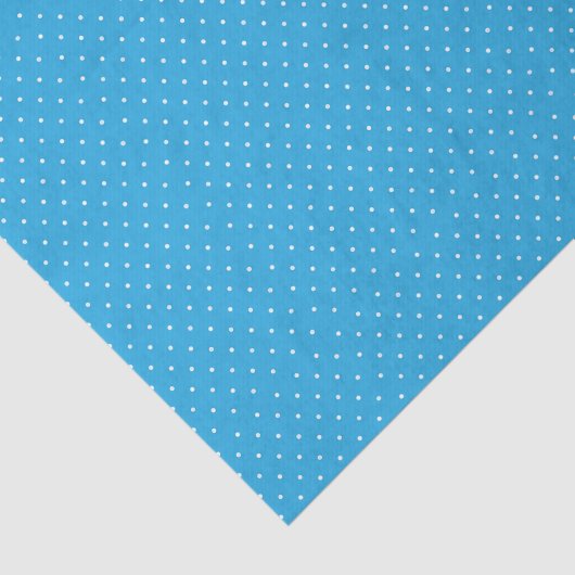 Papier Mousseline Cute Light Blue Polka Dot Pattern (Détail)