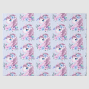 Papier Mousseline Cute & Magique Baby Unicorn Motif