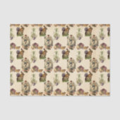 Papier Mousseline Cute mélange motif de Pâques (Recto)