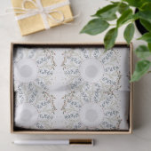 Papier Mousseline Cute mini-couronne florale (Cadeau)