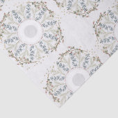 Papier Mousseline Cute mini-couronne florale (Détail)