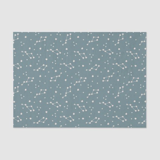 Papier Mousseline Cute Motif Sky Constellation (Recto)