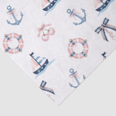 Papier Mousseline Cute Nautique et Coquette Infusion! (Détail)