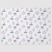 Papier Mousseline Cute Nautique et Coquette Infusion! (Recto)