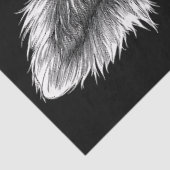 Papier Mousseline Cute noir & blanc Steampunk Westie T7 Découpage (Détail)