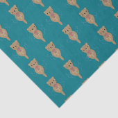 Papier Mousseline Cute Otter (Détail)