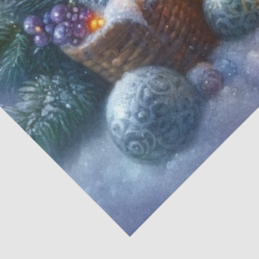 Papier Mousseline Cute Ours Polaire Lecture par bougie Découpage (Détail)