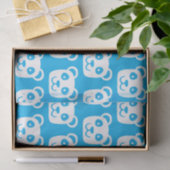 Papier Mousseline Cute Panda Motif (Cadeau)