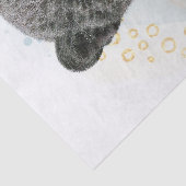 Papier Mousseline Cute Panthère Noire (Détail)