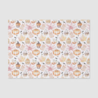 Cute Pastel Éffrayant Cupcakes Motif Halloween